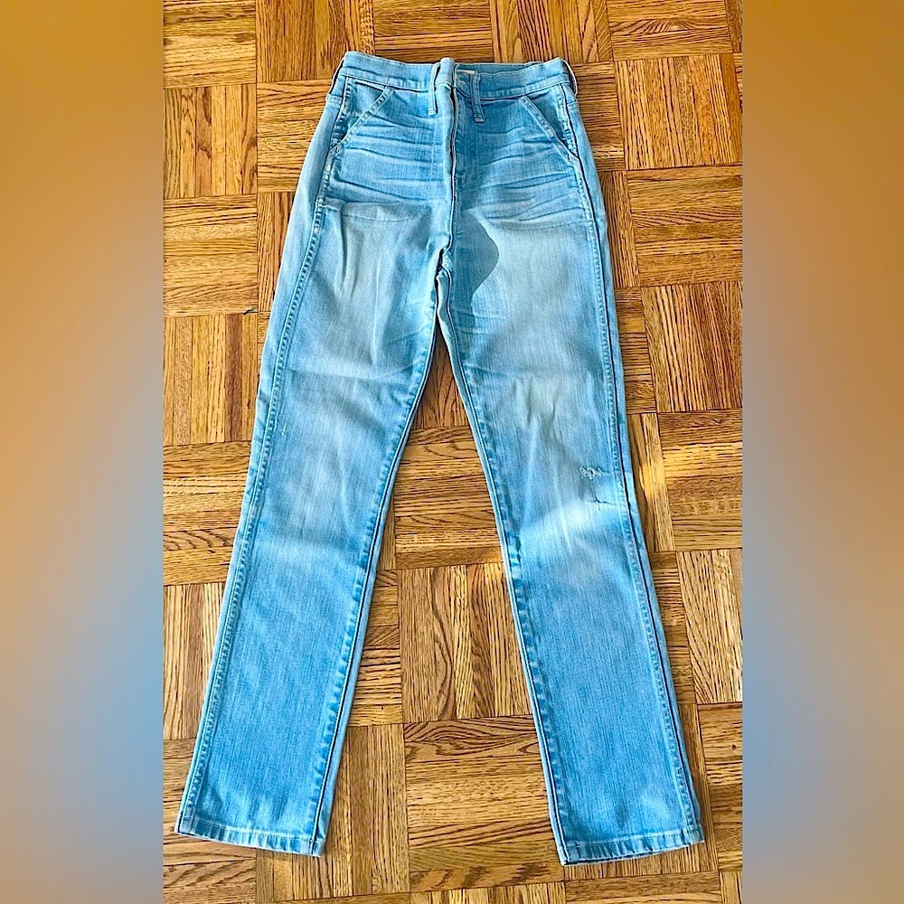 Rivet & Thread high-rise vintage straight leg jeans